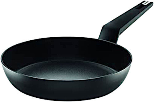 koekenpan Titanium 28 cm aluminium zwart
