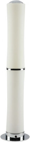 staande lamp VT-7048 led 32W 3000K 2100lm staal wit