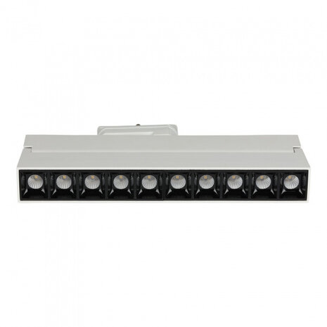tracklight VT-431 led 25W 2700K 2000lm aluminium wit