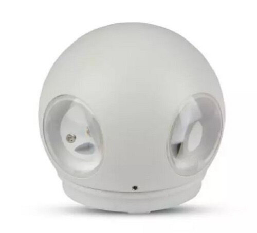 wandlamp VT-834 led 11,2 cm 4W 4000K 440lm IP65 wit