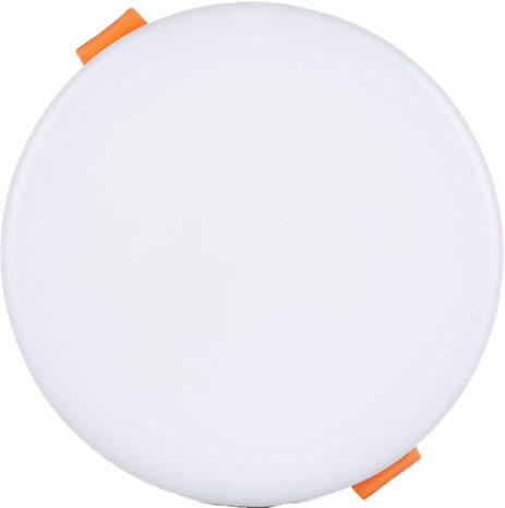 inbouwpaneel VT-619RD led 18W 6400K 17 cm aluminium wit
