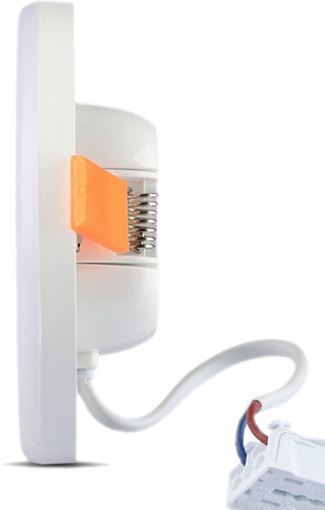 inbouwpaneel VT-625SQ led 22,3 cm 6400K 1800lm IP20 wit