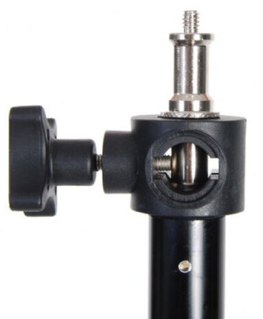 lampstatief L3900GA/B Heavy Duty 394 cm alu zwart