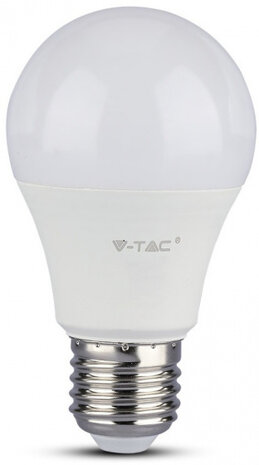 ledlamp VT-265 A60 E27 6,5W 6400K 806 lm IP20 wit