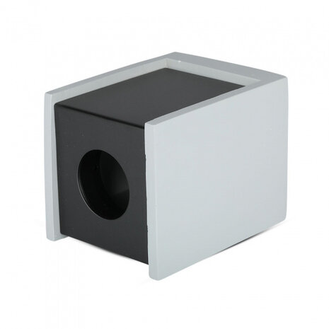 opbouwspot VT-860 GU10 35W 10 x 13 cm IP20 grijs/zwart