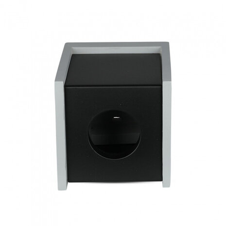 opbouwspot VT-860 GU10 35W 10 x 13 cm IP20 grijs/zwart