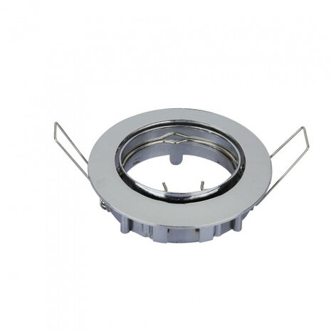 inbouwspot VT-779 GU10 35W 8,2 x 2,5 cm IP20 zink chroom
