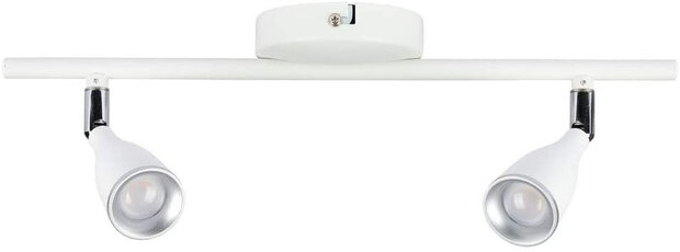 plafondlamp VT-810 led 40 cm 9W 3000K 720lm staal wit