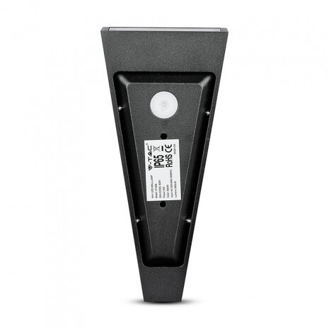 wandlamp VT-826 6W led 20 cm 4000K 660lm aluminium zwart