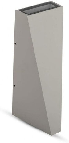wandlamp VT-826 led 20 cm 6W 4000K 660lm grijs