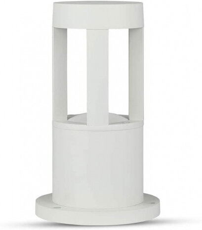 padverlichting VT-830 10W led 6400K 450lm aluminium wit