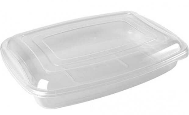 vershoudbakje Palma 2 liter 28,6 x 20,1 cm transparant