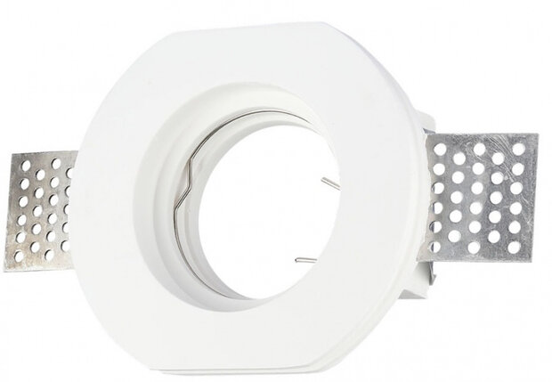 inbouwspot VT-764 GU10 14 x 14 x 4 cm gips wit
