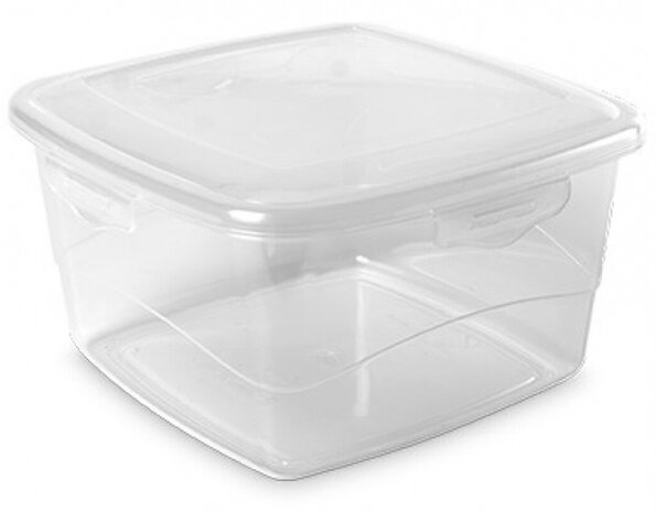 lunchbox London 1,6 liter 17 x 9,6 cm transparant