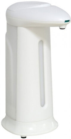 zeepdispenser met sensor 350 ml 13 x 8 x 20 cm wit