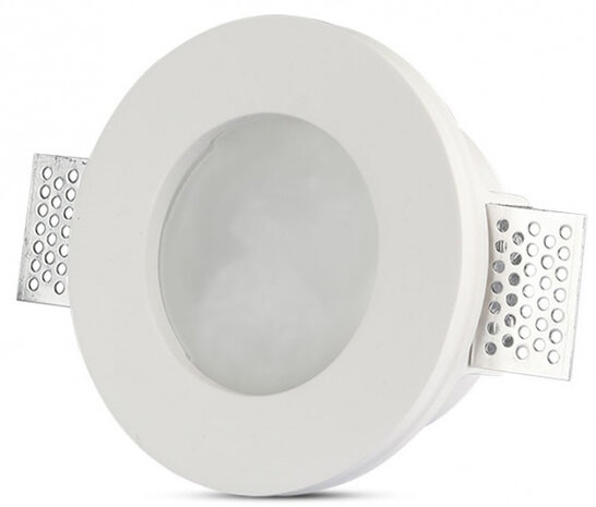 inbouwspot VT-801 GU10 12 x 12 x 6 cm gips wit