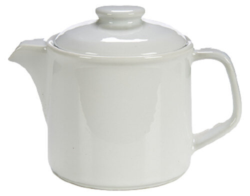 theepot 520 ml porselein wit