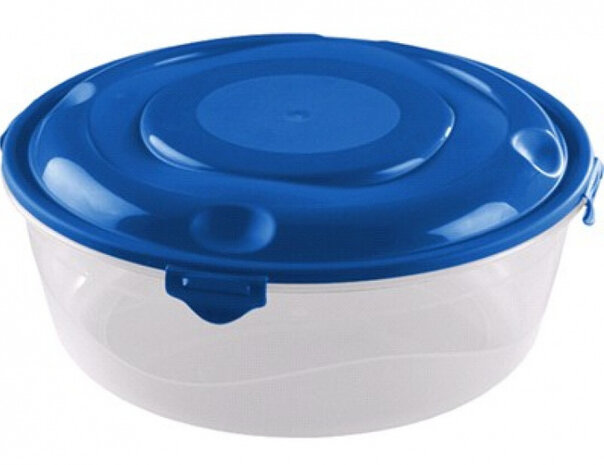 lunchbox Moscu 1,2 liter 18 x 7,5 cm blauw