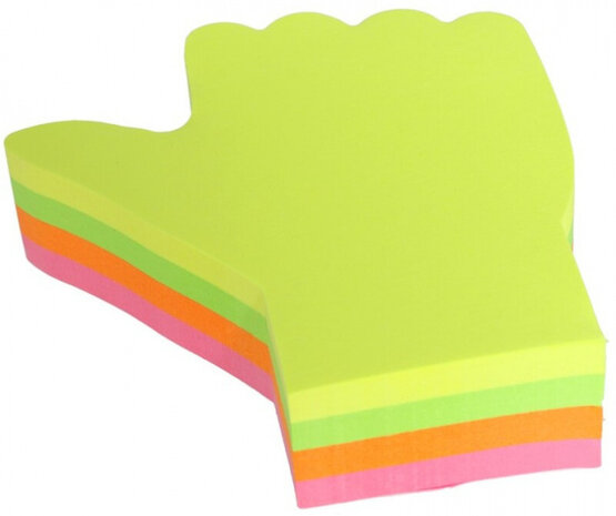 memoblok Duim verlijmd 7 x 7 x 2 cm 200 vellen
