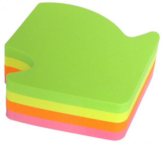 memoblok Pijl verlijmd 7 x 7 x 2 cm 200 vellen