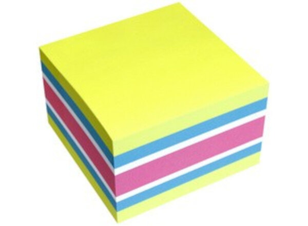 memoblok Power verlijmd 7,5 x 6,8 cm papier 450 vellen