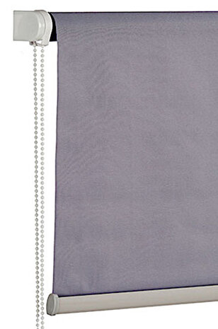 rolgordijn 150 x 180 cm polyester/staal grijs