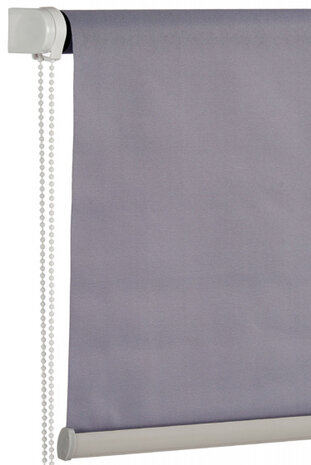 rolgordijn 180 x 180 cm polyester/staal grijs