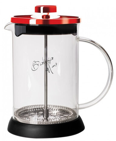 cafeti&egrave;re Burgundy 350 ml 12,5 x 6 cm glas