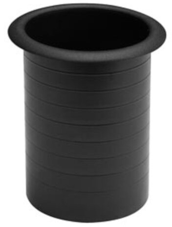 basreflexbuis 11,3 x 9,5 cm zwart