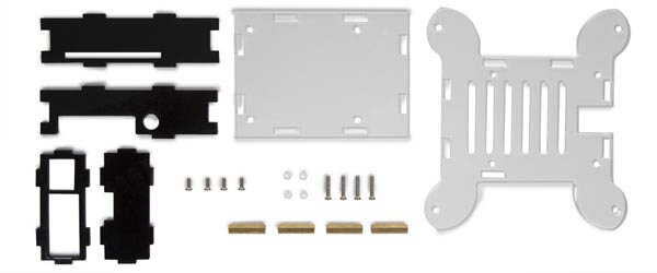 vesa-behuizing voor raspberry pi 4 plexiglas 22-delig