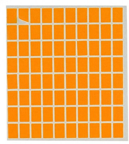 etiketten zelfklevend 12 x 18 mm papier geel 400 stuks