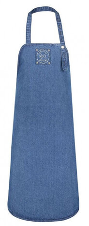 keukenschort Denim 75 x 60 cm donkerblauw