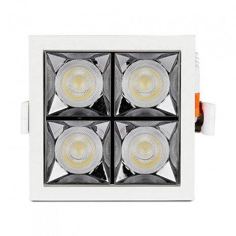 reflector VT-2-16 led 16W 4000K 1280lm aluminium wit