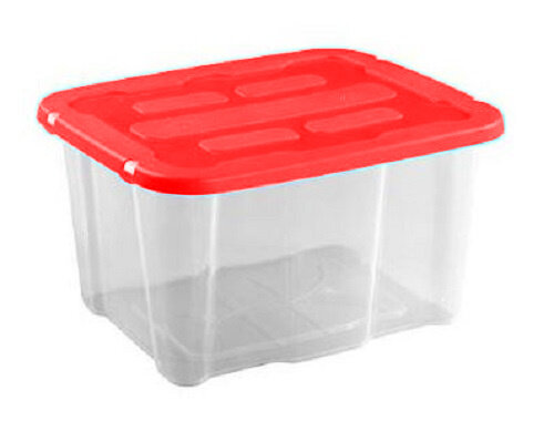 opbergbox Big Ben 17 liter 31,8 x 39,8 x 22 cm rood