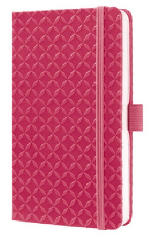 notitieboek Jolie A6 hardcover gelinieerd fuchsia