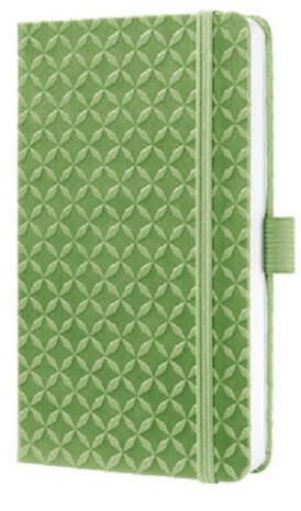 notitieboek Jolie A6 hardcover gelinieerd groen