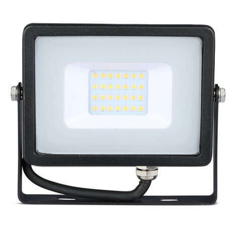 schijnwerper VT-20 20W 6400K 1600lm aluminium zwart