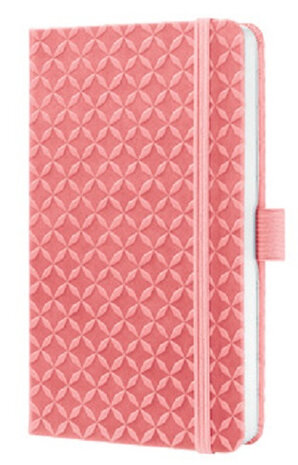 notitieboek Jolie A6 hardcover gelinieerd zalmroze