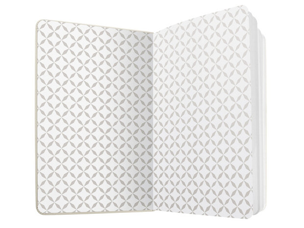 notitieboek Jolie A6 hardcover gelinieerd lichtblauw