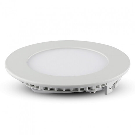 plafondspot VT-1207 12W 6400K 1000 lm aluminium wit