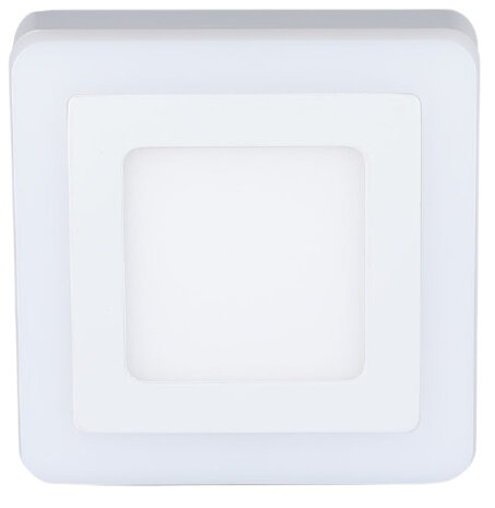 plafondlamp VT-809 8W 6400K 800 lm 14,2 cm aluminium wit