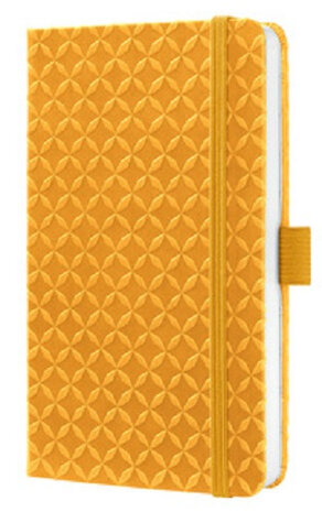 notitieboek Jolie A5 hardcover gelinieerd mangogeel