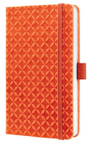 notitieboek Jolie A6 hardcover gelinieerd oranje
