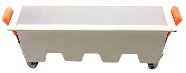 plafondlamp VT-10001 10W 6400K 750lm aluminium wit