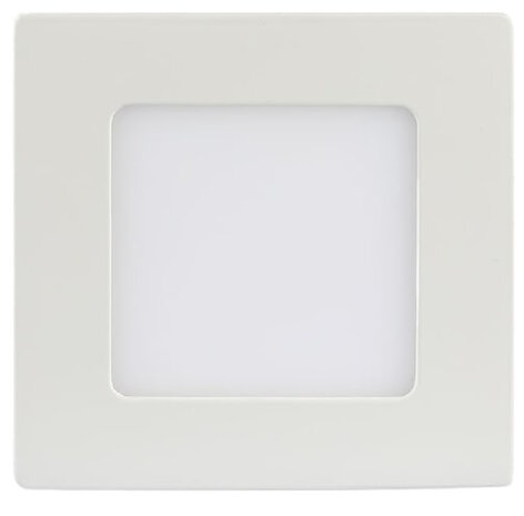 inbouwpaneel VT-606SQ led 12 x 12 cm 6W 3000K 420lm wit