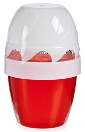 luchtverfrisser aardbei 14 x 7 cm rood/wit 2-delig