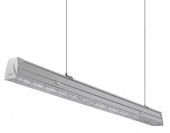hanglamp VT-4551D led 50W 4000K 8000lm staal chroom