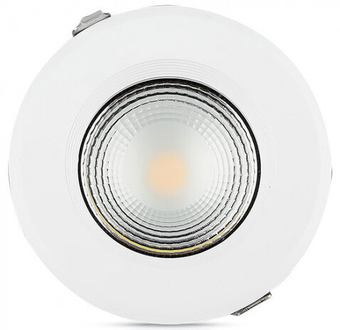 inbouwspot VT-26201 IP20 3000K 20W 2400lm 18 cm wit