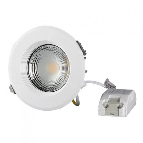 inbouwspot VT-26201 IP20 3000K 20W 2400lm 18 cm wit