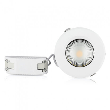 inbouwspot VT-26201 IP20 3000K 20W 6400lm 18 cm wit